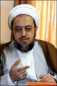 حجت الاسلام مشايخي مدير کل اداره مدارج علمي حوزه