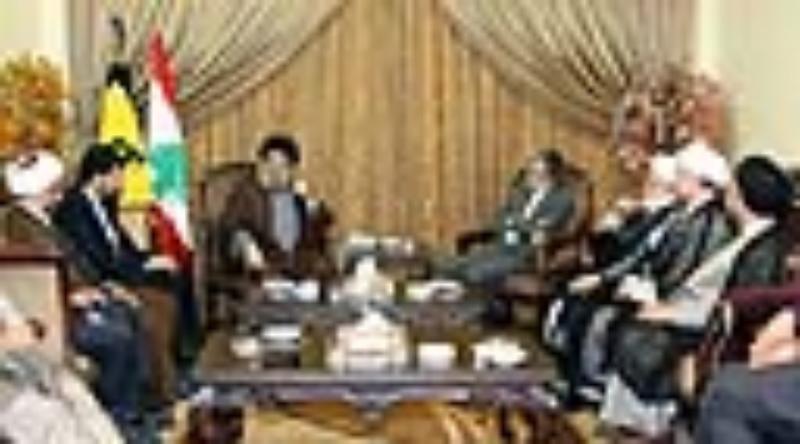 نصر الله و هيات ايراني