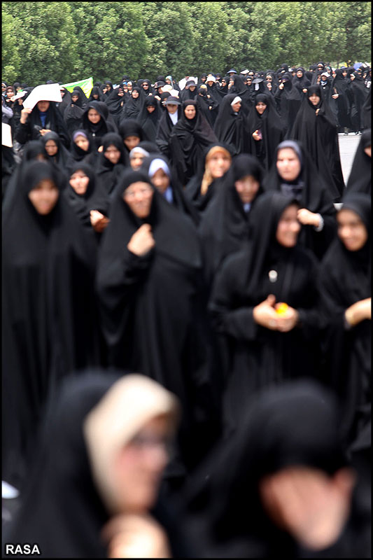 راهپيمايي در حمايت از عفاف و حجاب