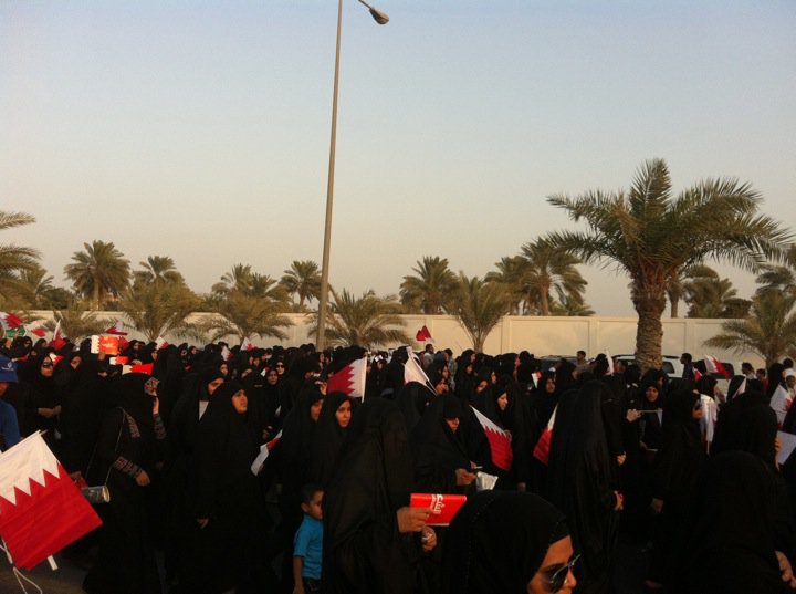 بزرگ ترين راهپيمايي در بحرين