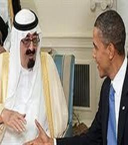پادشاه عربستان و اوباما