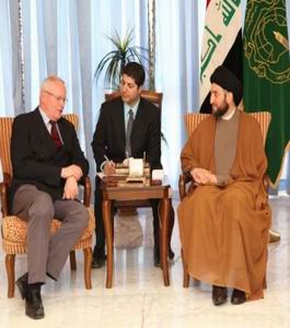 ديدار سيد عمار حکيم با سفير آمريکا در عراق
