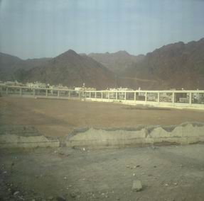 قبرستان شهداي احد در عربستان