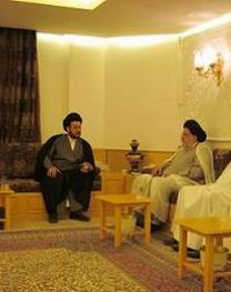 دیدار مدیر دفتر شهید صدر با نماینده مراجع تقلید در کویت