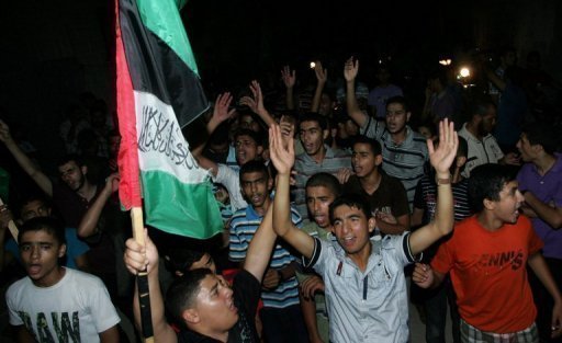 شادي مردم فلسطين در آزادي اسيران فلسطيني