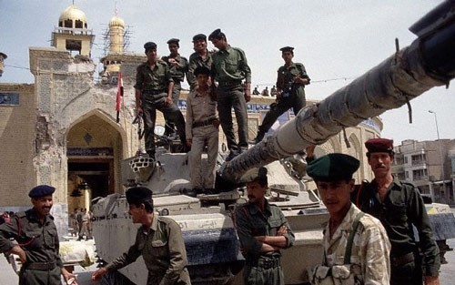 عذرخواهی آمریکا از مردم عراق به دلیل حمایت از سرکوب انتفاضه مردم