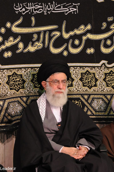 عزاداري اربعين حسيني با حضور رهبر معظم انقلاب حضرت آيت الله سيد علي خامنه اي