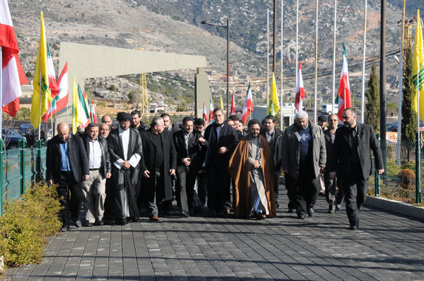 بازديد وزير فرهنگ و ارشاد اسلامي ايران از جنوب لبنان