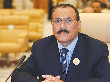 علي عبدالله صالح ديكتاتور يمن