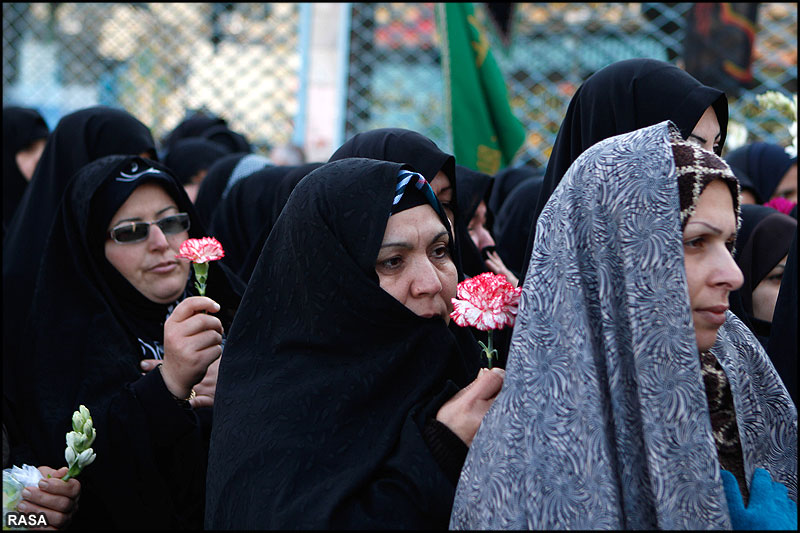 نوغان کي خواتين يوم شھادت امام رضا پہ نوحہ و ماتم کرتے