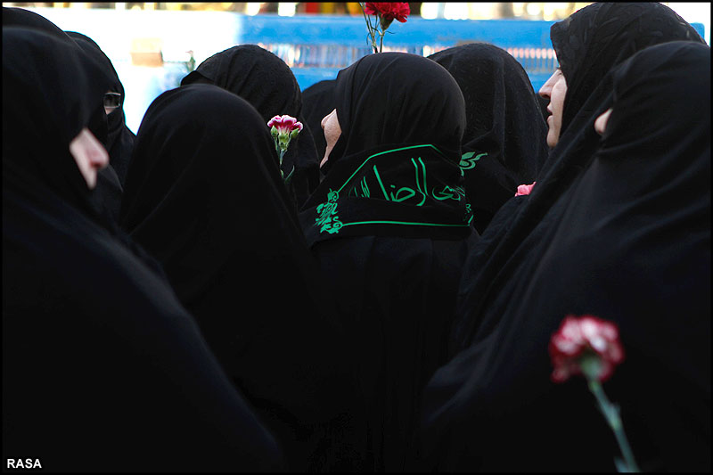نوغان کي خواتين يوم شھادت امام رضا پہ نوحہ و ماتم کرتے