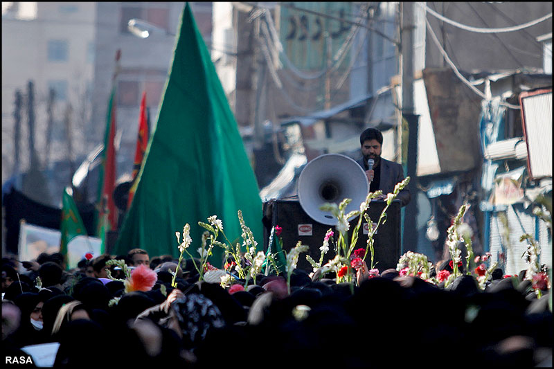 نوغان کي خواتين يوم شھادت امام رضا پہ نوحہ و ماتم کرتے