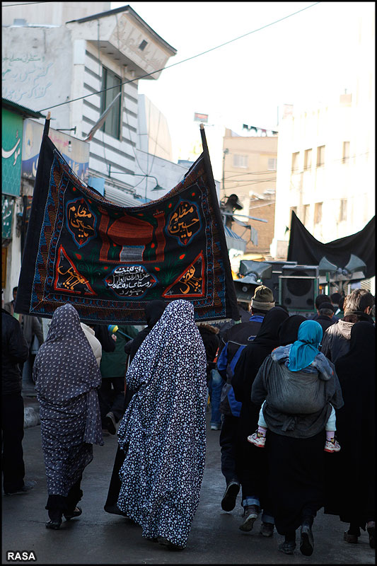 نوغان کي خواتين يوم شھادت امام رضا پہ نوحہ و ماتم کرتے