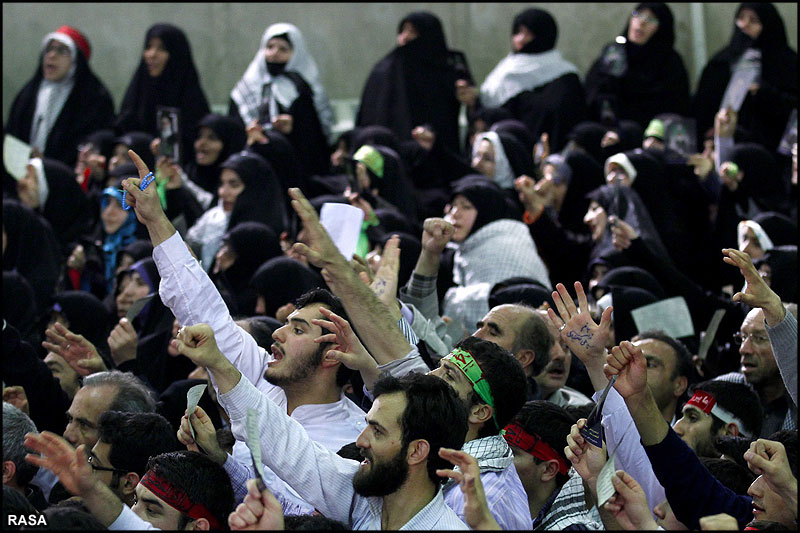 اھل تبريز کي رھبر معظم انقلاب  سے ملاقات