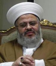 شيخ زهير الجعيد رئيس جبهه عمل مقاوم اسلامي لبنان