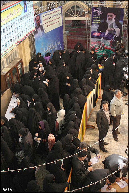 انتخابات نهمين دوره مجلس شوراي اسلامي در تهران