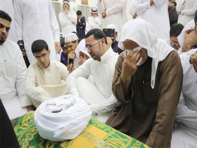 تشييع پيکر علامه شيخ علي ابراهيم المسبح