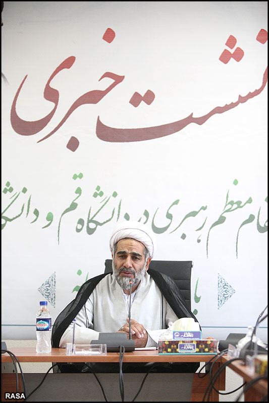 حجت‌الاسلام محمدمهدي کرمي، رييس نهاد نمايندگي مقام معظم رهبري در دانشگاه‌هاي استان قم