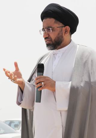 سيد مجيد المشعل رئيس شوراي اسلامي علماي بحرين