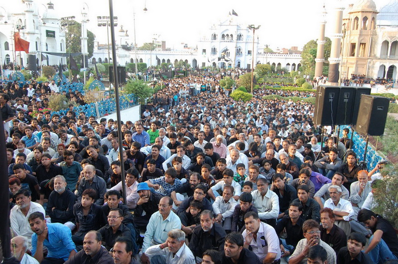 ھندوستان کے مختلف شہروں ميں جگر گوشہ رسول کا غم منايا گيا