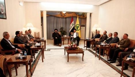 ديدار رييس سازمان حج و زيارت ايران با سيد عمار حکيم
