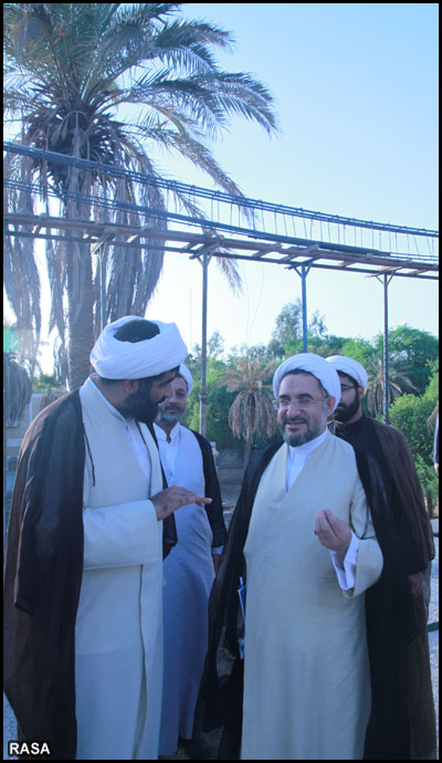 بازديد آيت الله اراکي از دانشگاه اميرالمؤمنين