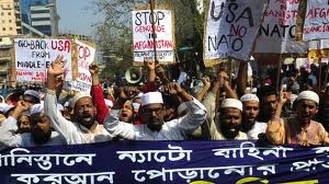 راهپيمايي مسلمانان بنگلادش
