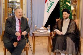 سيد عمار حکيم و جلال طالباني 
