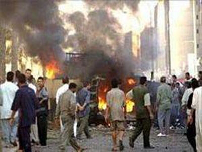 انفجار در کراچي پاکستان