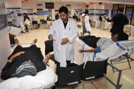 اهداي خون در روز عاشورا در بحرين