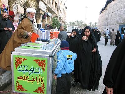 نذري آب در کربلا