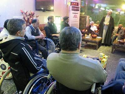 تجلیل از جانبازان در کربلای معلی