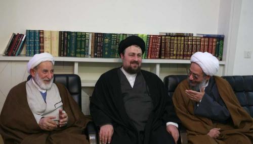 Islamic Scholars visiting Sayed Hassan Khomeini