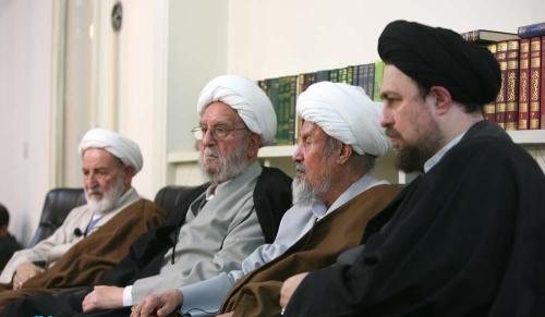 Islamic Scholars visiting Sayed Hassan Khomeini