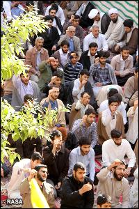 طلاب و روحانیان بوشهری در محکومیت کشتار شیعیان پاکستان تجمع کردند