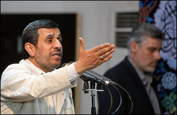 احمدي نژاد در اهواز