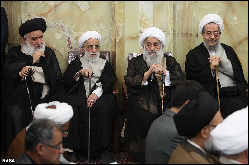 مراسم بزرگداشت آيت الله رضواني در مسجد اعظم قم