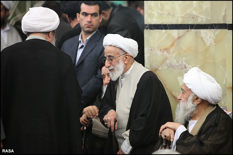 مراسم بزرگداشت آيت الله رضواني در مسجد اعظم قم