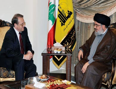 سيد حسن نصرالله و معاون وزير امور خارجه روسيه