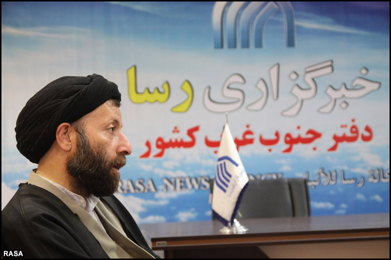 حجت الاسلام سيد محسن شفيعي ، مسؤول نهاد نمايندگي مقام معظم رهبري در دانشگاه هاي خوزستان