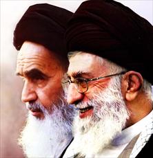 امام خميني(ره) وآيت الله خامنه اي