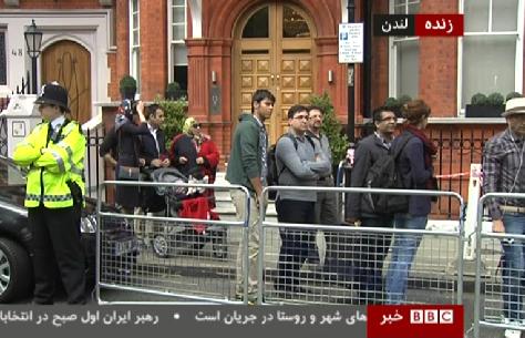 انتخابات ايران در لندن
