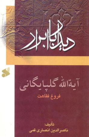 کتاب «آيتالله گلپايگاني، فروغ هدايت»
