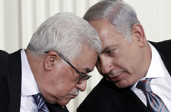 نتانياهو و محمود عباس
