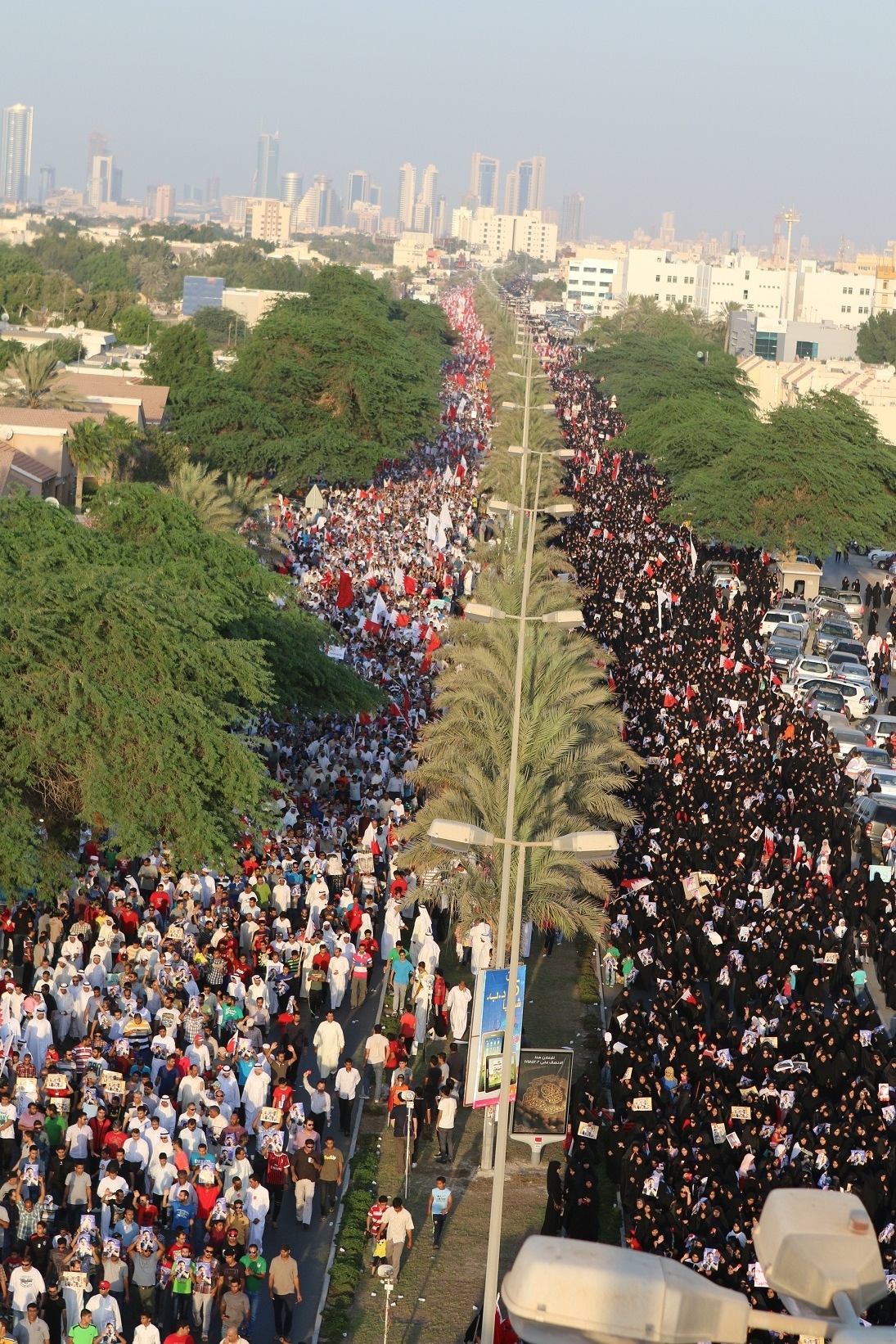 تظاهرات ملت بحرين