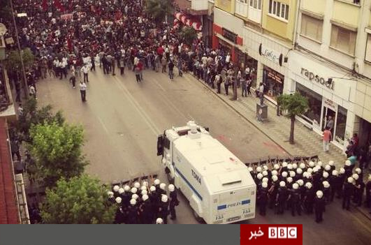 اعتراضات مردم ترکيه