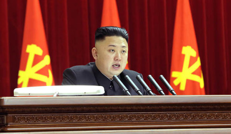 کيم جونگ اون رهبر کره شمالي 