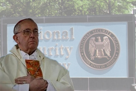 جاسوسي آمريکا از پاپ
