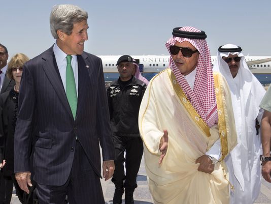 سفر جان کري وزير خارجه آمريکا به عربستان سعودي