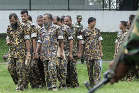 سربازان شورشي بنگلادش